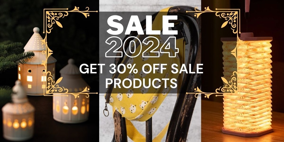 Sale 2024! 30% 0ff Selected Products - Ends Midnight Tuesday 30th April