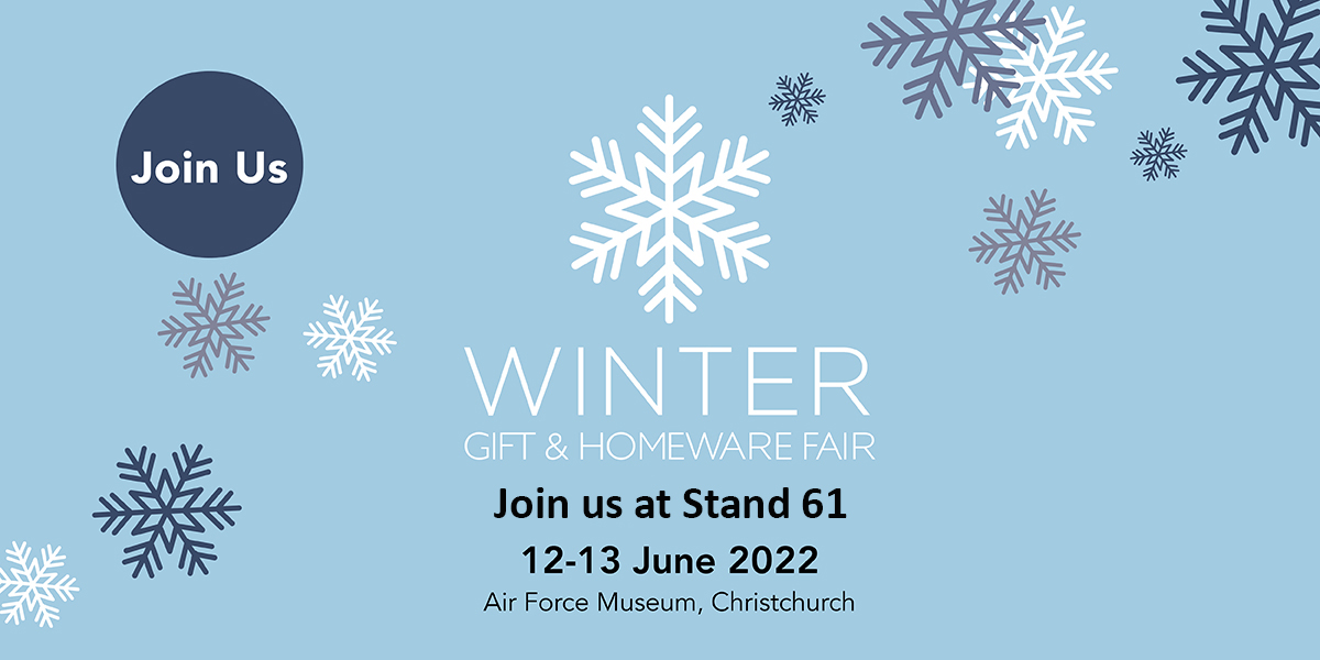 Christchurch Winter Gift and Homeware Fair Live Wires New Zealand Ltd Cards, Gifts & Stationery