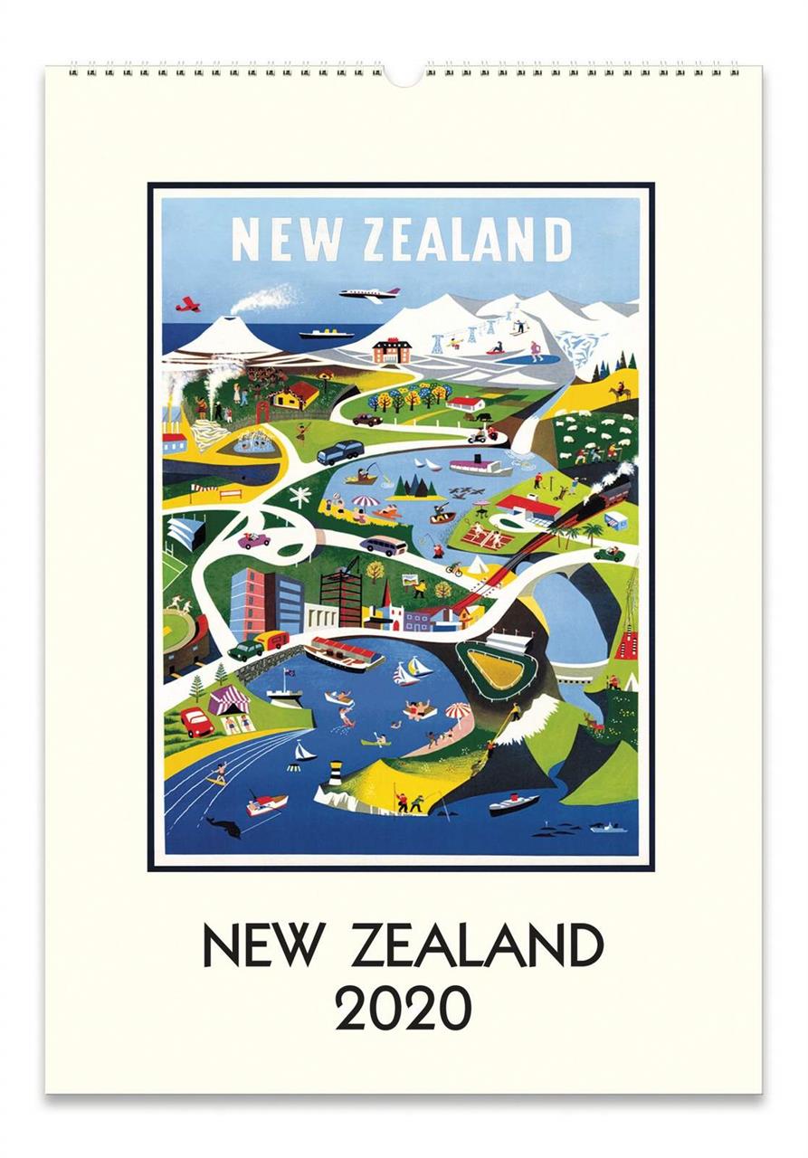 Preorder 2020 New Zealand Calendars Live Wires New Zealand Ltd